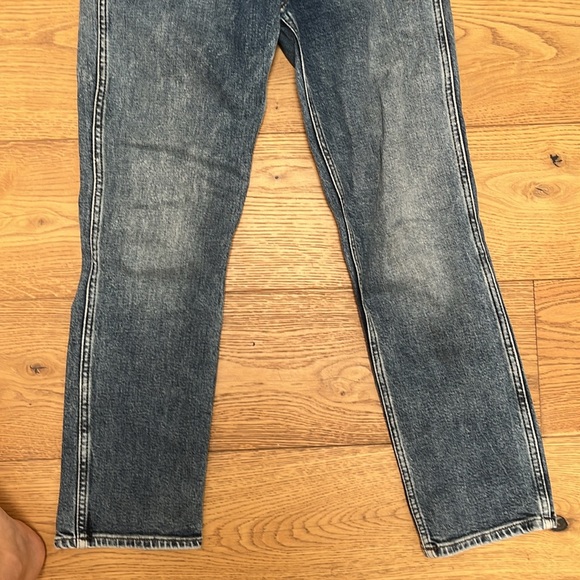 Shop Redone stovepipe Jean size 28 straight leg - Picture 3 of 5